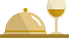 Hospitality 3D Icon Gold 100px
