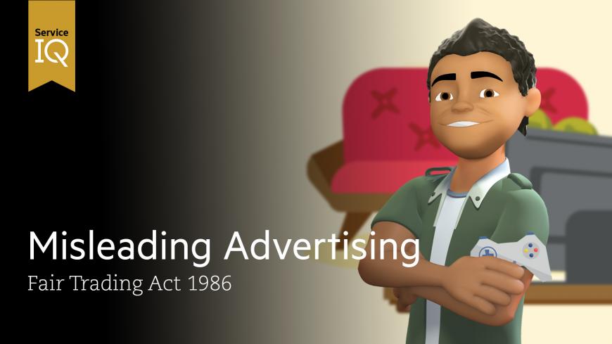 Fair Trading Act 1986 – Misleading Advertising