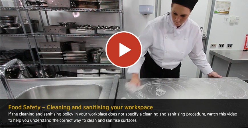 FoodSafety CleaningSanitising Video