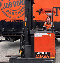 Rhiannon Mitre10 Promo